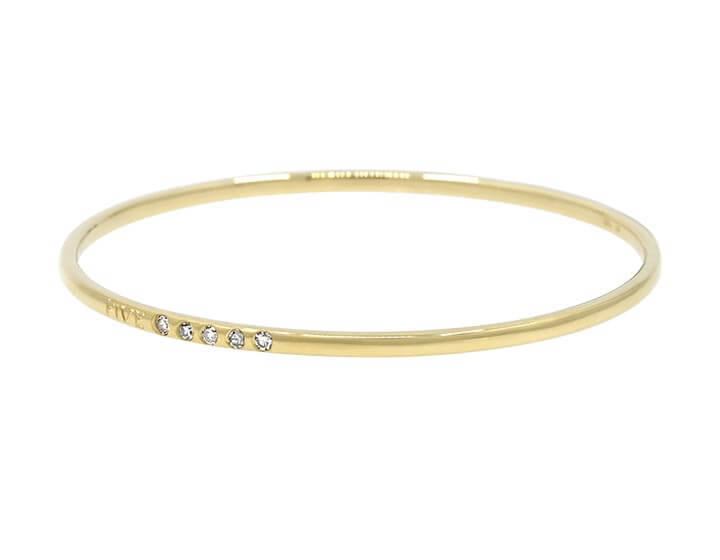 Kate's Engraved Diamond Bangle