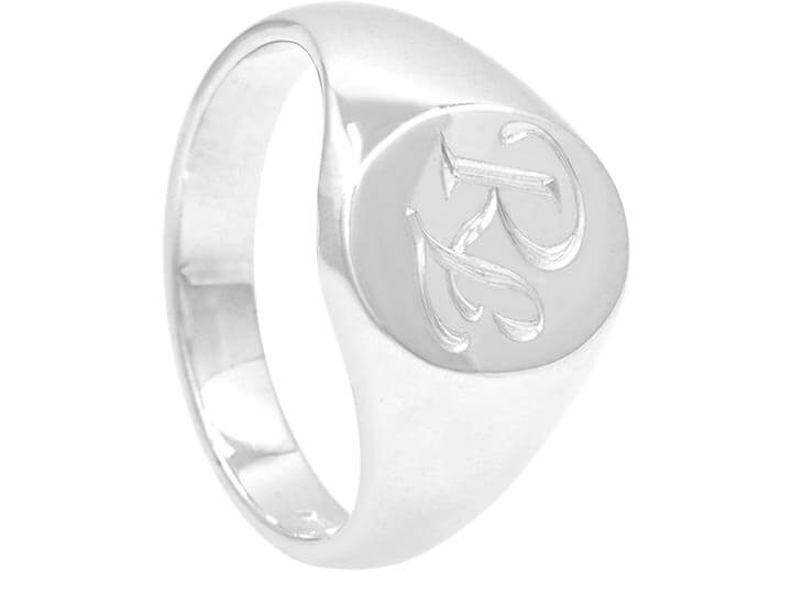 Ryan's Sterling Silver Customised Signet Ring