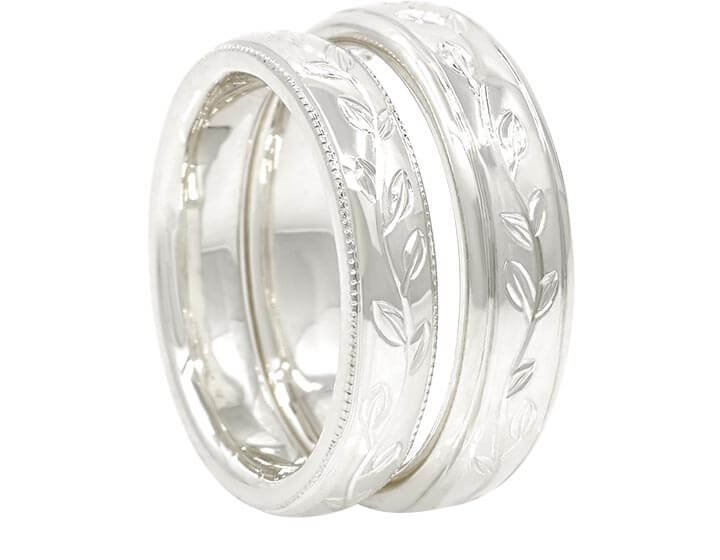 Toby and Elizabeth's Wedding Rings
