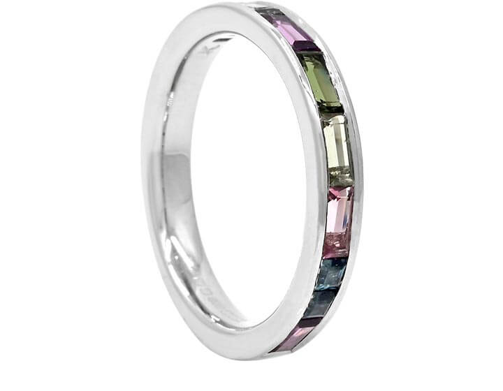 Laura's Colourful Eternity Ring