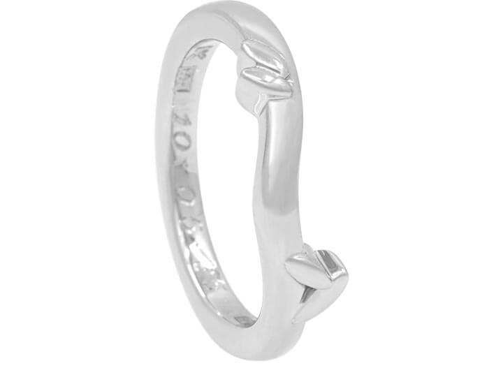 Victoria's Nature Inspired Fitted Wedding Ring