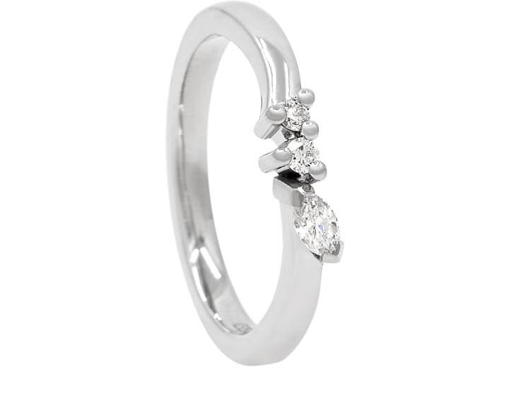 Jasmine's Bespoke Wedding Ring