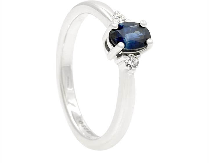 Anne-Marie's Trilogy Style Engagement Ring