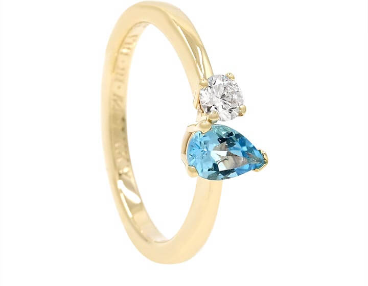 A Swiss Topaz and Diamond Ring for Haley