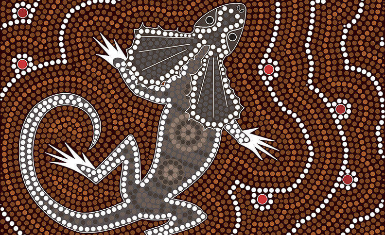 Inspired by Aboriginal designs