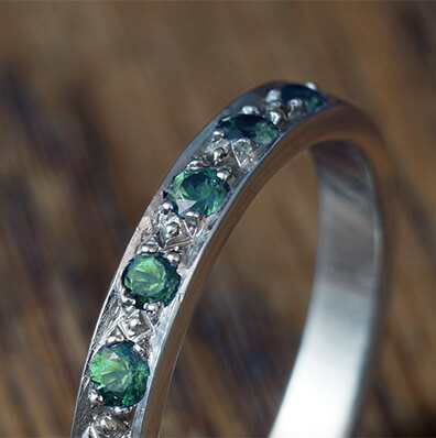 Tourmaline eternity deals band