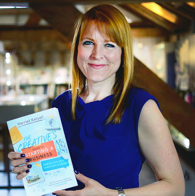 Harriet Kelsall With Her Award Winning Book