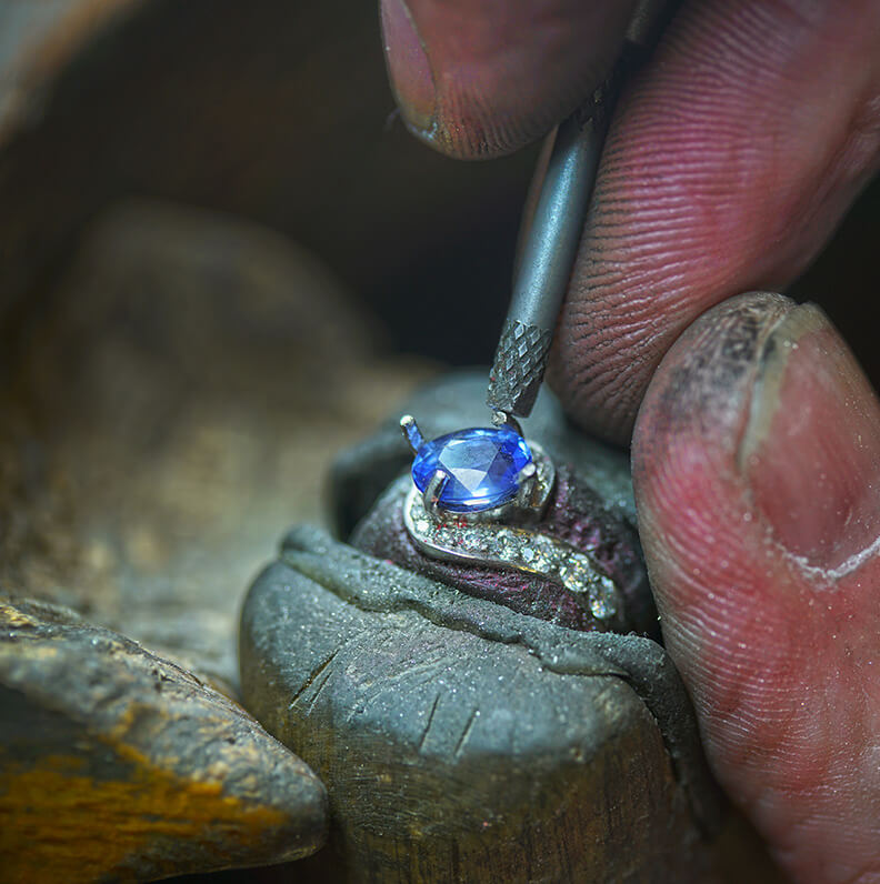 Tanzanite Design Inspiration | Harriet Kelsall